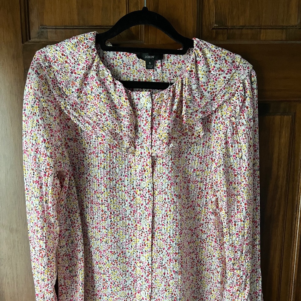 J. Crew Ruffle Blouse